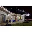 Obraz 11/16 - 180 LED 8 programových vianočných svetielok, 8,5 m, 8,5 m šnúra žiaroviek - studená biela