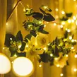 Obraz 1/6 - 100 LED 8 Program Vnútorné mikro LED vianočné stromčekové svetlo 11,5 metra - teplá biela