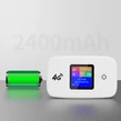 Prenosný bezdrôtový 4G LTE modem a router s farebným displejom