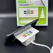 USB rýchlonabíjacia stanica so 6 zásuvkami a držiakom na telefón, 3,1A