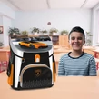Ars Una, Kompaktná ergonomická taška Easy Lamborghini s magnetickým zatváraním, čierna a ružová