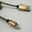 Obraz 3/5 - Daewoo USB kábel, 1 meter, Iphone, zlatý