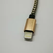 Daewoo USB kábel, 1 meter, Iphone, zlatý