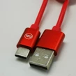 Daewoo USB kábel, 1 meter, C-TYPE, červený