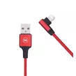 Obraz 7/7 - Daewoo USB kábel, 2 metre, Iphone, červený