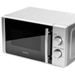 Daewoo DM-2013MSG Mikrovlnná rúra, gril, 700 W, 20 l, strieborná