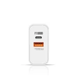 33W rýchlonabíjací napájací adaptér, QC3.0, pripojenie USB a Type-C 