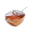 Royalty Line Copper Pan multifunkčná štvorcová panvica, fritéza, RL-CD24