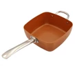 Royalty Line Copper Pan multifunkčná štvorcová panvica, fritéza, RL-CD24