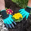 Obraz 7/10 - Odolné záhradné rukavice na sadenie so zosilnenými kopacími pazúrmi