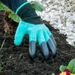 Obraz 8/10 - Odolné záhradné rukavice na sadenie so zosilnenými kopacími pazúrmi