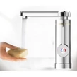 Prietokový ohrievač vody Inox s displejom, spodný výstup 3000 W