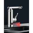 Prietokový ohrievač vody Inox s displejom, spodný výstup 3000 W
