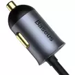 Obraz 4/9 - Nabíjačka USB a USB-C do automobilového zapaľovača Baseus so 4 zásuvkami