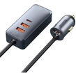 Obraz 1/9 - Nabíjačka USB a USB-C do automobilového zapaľovača Baseus so 4 zásuvkami