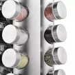 Obraz 5/15 - 20-dielna súprava sklenených koreničiek s otočným nerezovým kovovým stojanom