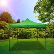 Elite Garden® Premium vystužený skladací záhradný altánok, pivný stan, 3x3m – zelený