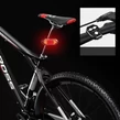 Batériové zadné LED svetlo na bicykel s indikátorom, zvukovými a svetelnými signálmi, diaľkové ovládanie