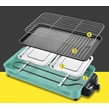 Prenosný stolný elektrický gril a BBQ, 2000W