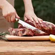 Obraz 4/5 - 25-dielna inoxová grilovacia súprava v taške, s rukavicami na pečenie, teplomerom na mäso