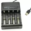 Obraz 3/4 - i4 ACD USB univerzálna nabíjačka Li-Ion batérií, nabíjačka batérií AA, AAA, 18650 atď