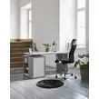 Obraz 7/10 - Ergonomická kancelárska stolička s vysokým operadlom v čiernej farbe s chrómovými nohami