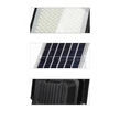 Solárne LED pouličné osvetlenie, osvetlenie dvora s diaľkovým ovládaním, so samostatným solárnym panelom, 200W