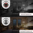 Smart IP panoramatická kamera WiFi so zásuvkou E27