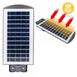 Extra jasné LED solárne pouličné svietidlo s diaľkovým ovládaním, pohybovým senzorom, 500W