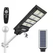 Obraz 1/9 - Extra jasné LED solárne pouličné svietidlo s diaľkovým ovládaním, pohybovým senzorom, 500W