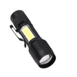 Mini Power Style COB LED extra jasná multifunkčná baterka malých rozmerov v plastovej škatuľke