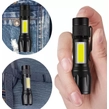 Obraz 5/5 - Mini Power Style COB LED extra jasná multifunkčná baterka malých rozmerov v plastovej škatuľke