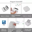 Prenosná mini tlačiareň napájaná batériou, inteligentná tlačiareň s termálnym papierom, pripojenie bluetooth