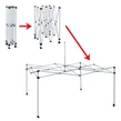 Elite Garden® Premium vystužený skladací záhradný altánok, pivný stan, 3x3m – zelený