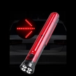 Obraz 2/7 - Výstražné svetlo LED s vysokým jasom a červeným šípkovým núdzovým svetlom napájané z batérie