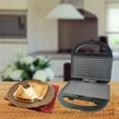 Elektrický gril a sendvičovač Royalty Line s výkonom 750 W, čierny