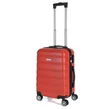 Royalty Line Sada 3 pevných kufrov so 4 dvojitými kolieskami, červená