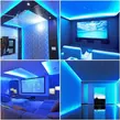Obraz 3/10 - Vonkajší LED svetelný kábel, modrý, 8 programov, 10 metrov
