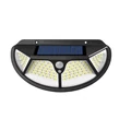 Solárna lampa s detekciou pohybu 102 LED so širokým projekčným uhlom