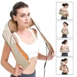 Shiatsu elektrický masážny prístroj na krk a telo s prepínateľným infračerveným ohrevom