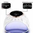 Digitálna UV LED lampa na nechty, výkon 120 W