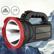 Multifunkčný reflektor s vysokým jasom, so sieťovým a solárnym nabíjaním, TGX-9008