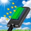 Solárne LED svetlo so senzorom pohybu, nástenným držiakom a diaľkovým ovládaním, 200 W, 150 LED diód