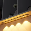 Viacúčelové magnetické svetlo LED so senzorom pohybu a zabudovanou batériou, 60 cm