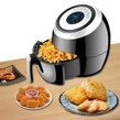 Elite® Air Fryer 3,6 l objem bezolejová teplovzdušná fritéza s digitálnym displejom 1500W