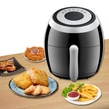 Elite® Air Fryer 3,6 l objem bezolejová teplovzdušná fritéza s digitálnym displejom 1500W