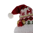 Vianočný teleskopický textilný Santa Claus, vysoký 60-95 cm