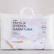 NATURTEX Família detská súprava prikrývky a vankúša, v taške, 38x48, 90x130 cm, biela