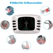 Obraz 4/7 - Elektrický pulzujúci masážny prístroj, 4-zónový svalový stimulátor, zariadenie na liečbu chudnutia