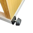 Dvojúrovňový kuchynský organizér Elite Home® s vešiakom a držiakom na nože